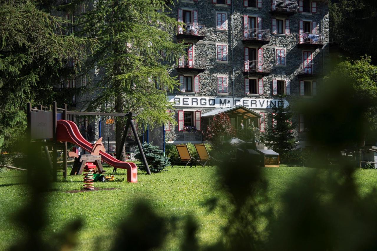 Albergo Monte Cervino Champoluc Buitenkant foto