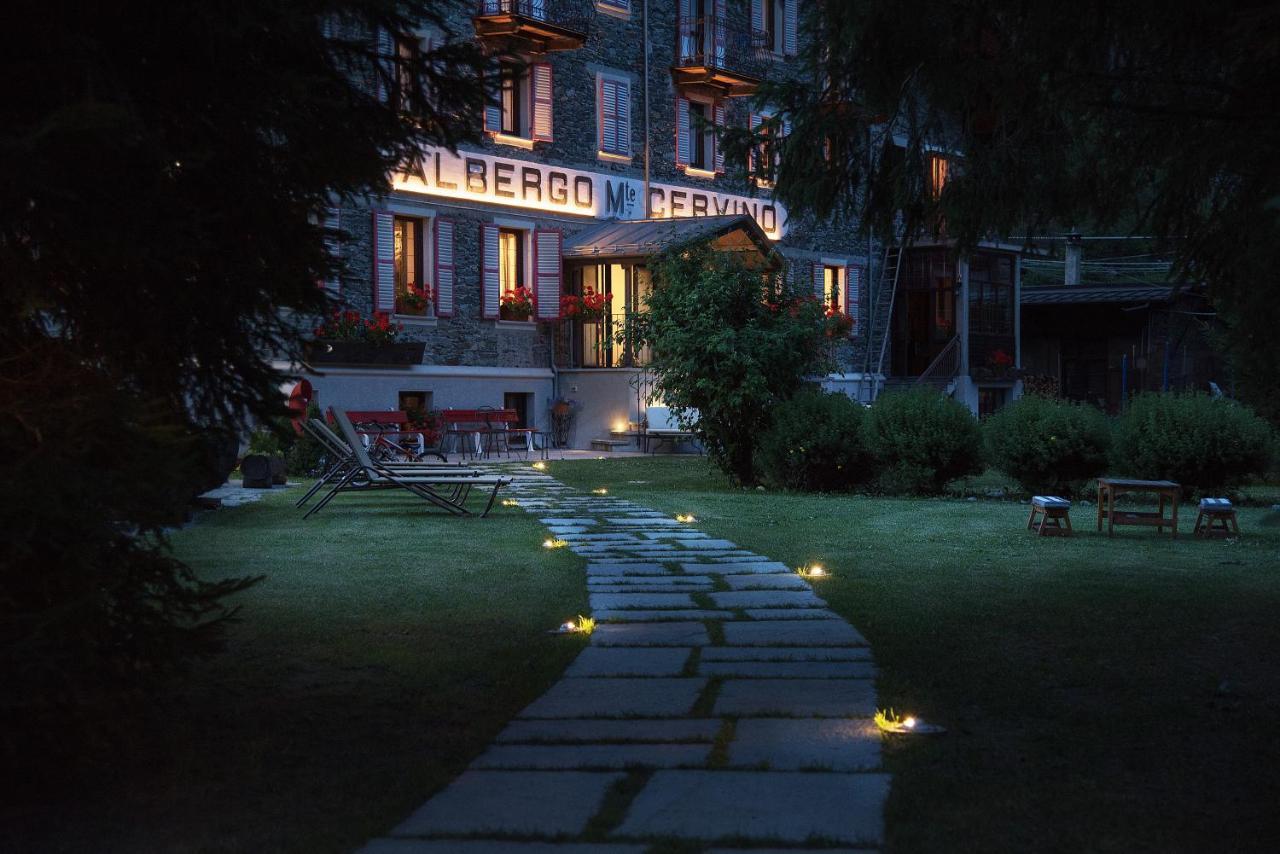 Albergo Monte Cervino Champoluc Buitenkant foto